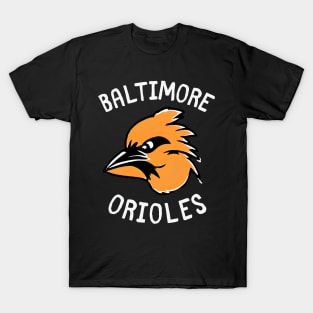 Coolest Baltimore Orioles Bird Football Dad T-Shirt